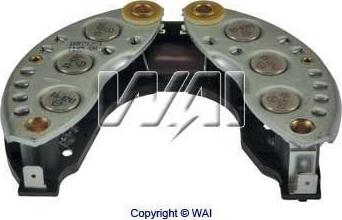 WAI IPR713 - Rectifier, alternator autospares.lv