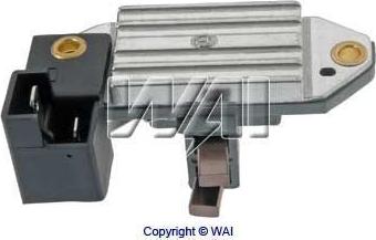 WAI IX111 - Voltage regulator, alternator autospares.lv