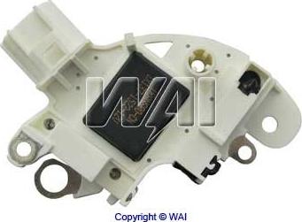 WAI IX137 - Voltage regulator, alternator autospares.lv