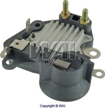 WAI IX128 - Voltage regulator, alternator autospares.lv