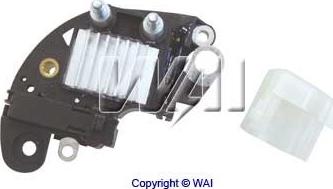 WAI IX123 - Voltage regulator, alternator autospares.lv