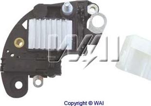 WAI IX122 - Voltage regulator, alternator autospares.lv