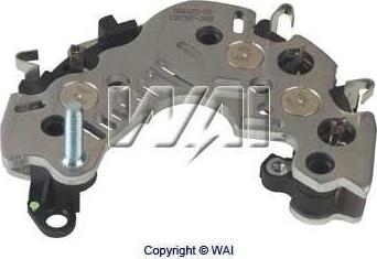 WAI IXR7597 - Rectifier, alternator autospares.lv