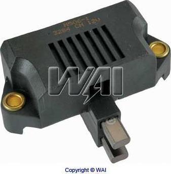 WAI M506 - Voltage regulator, alternator autospares.lv