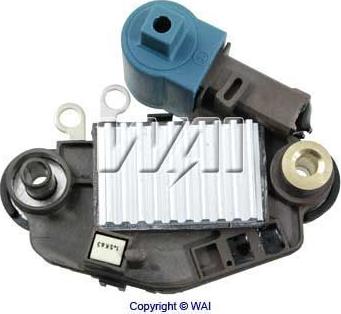 WAI M527 - Voltage regulator, alternator autospares.lv