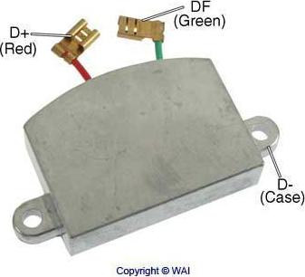 WAI M5-763 - Voltage regulator, alternator autospares.lv