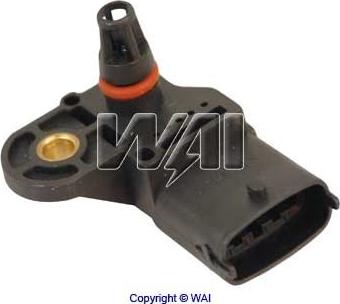 WAI MAP9129 - Sensor, intake manifold pressure autospares.lv