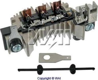 WAI MER101 - Rectifier, alternator autospares.lv