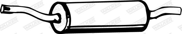 Walker 09204 - End Silencer autospares.lv