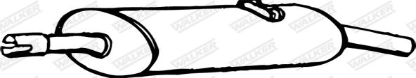Walker 04694 - End Silencer autospares.lv