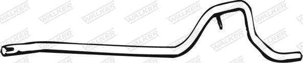 Walker 01697 - Exhaust Pipe autospares.lv