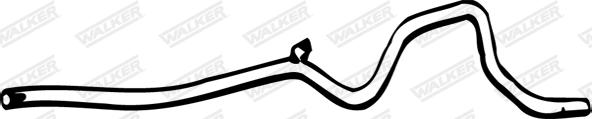 Walker 08601 - Exhaust Pipe autospares.lv