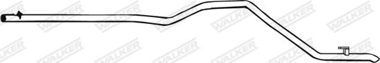 Walker 02771 - Exhaust Pipe autospares.lv