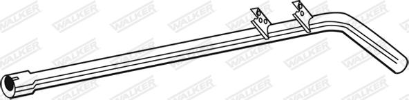 Walker 07649 - Exhaust Pipe autospares.lv