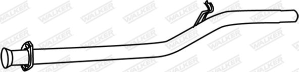 Walker 19037 - Exhaust Pipe autospares.lv