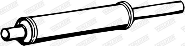 Walker 14442 - Front Silencer autospares.lv