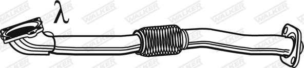 Walker 10429 - Exhaust Pipe autospares.lv