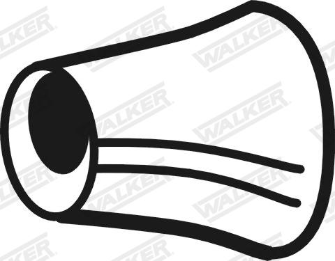 Walker 10801 - Exhaust Tip autospares.lv