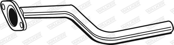 Walker 10377 - Exhaust Pipe autospares.lv