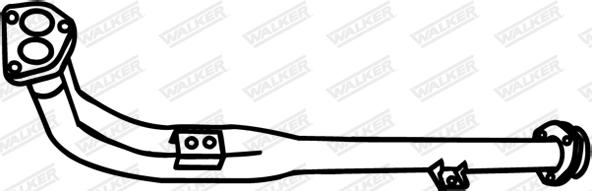 Walker 18938 - Exhaust Pipe autospares.lv