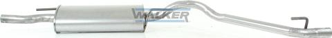 Walker 18926 - End Silencer autospares.lv