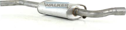 Walker 18252 - Middle Silencer autospares.lv