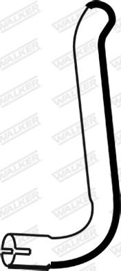 Walker 13389 - Exhaust Pipe autospares.lv