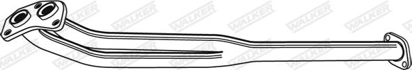 Walker 17620 - Exhaust Pipe autospares.lv