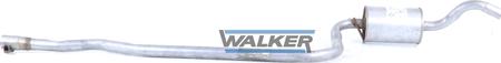 Walker 17296 - Middle Silencer autospares.lv