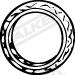 Walker 86083 - Gasket, exhaust pipe autospares.lv