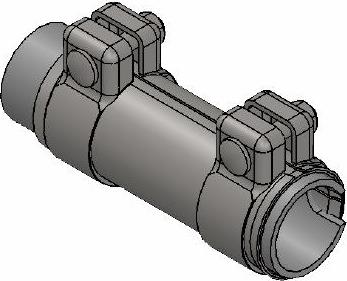 Walker 80724 - Pipe Connector, exhaust system autospares.lv