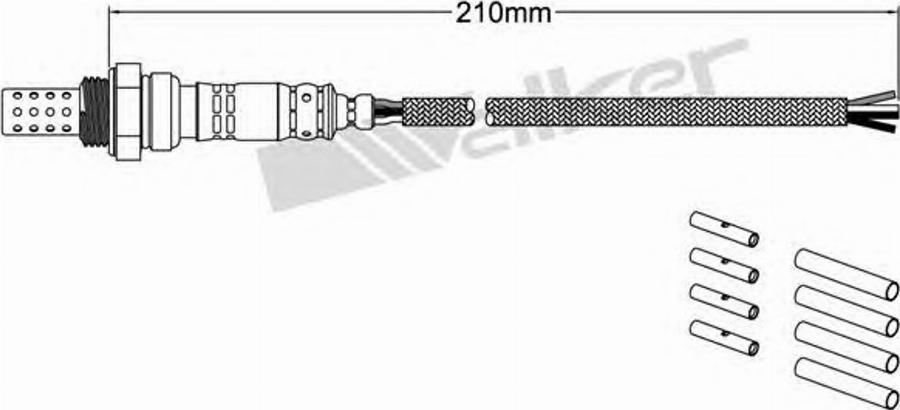 Walker 25024400 - Lambda Sensor autospares.lv