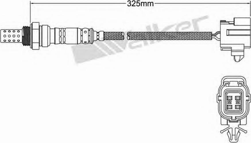 Walker 250-24629 - Lambda Sensor autospares.lv