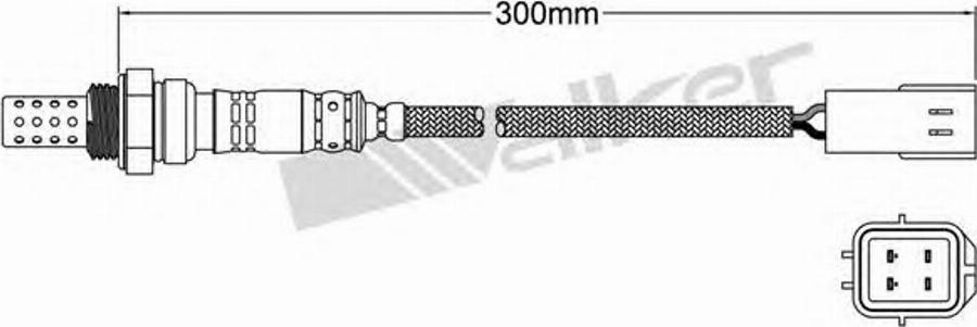 Walker 250-24068 - Lambda Sensor autospares.lv