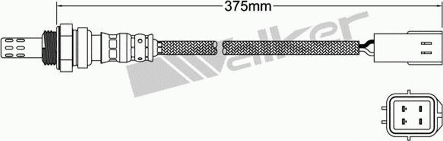 Walker 250-24183 - Lambda Sensor autospares.lv