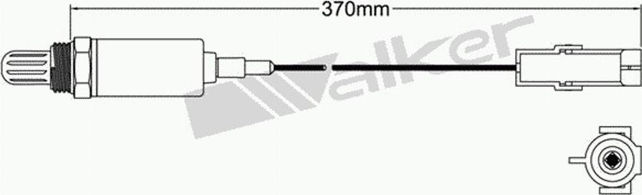 Walker 250-21001 - Lambda Sensor autospares.lv