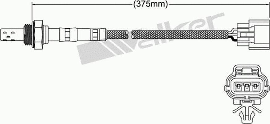 Walker 250-23085 - Screw autospares.lv