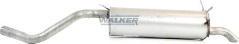 Walker 21162 - End Silencer autospares.lv
