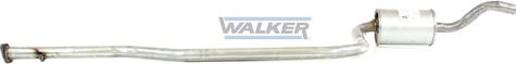 Walker 21301 - Middle Silencer autospares.lv
