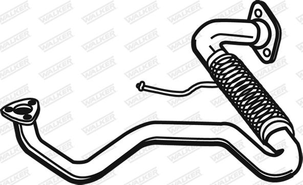 Walker 21714 - Exhaust Pipe autospares.lv