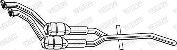Walker 28622 - Catalytic Converter autospares.lv