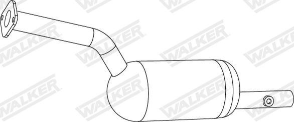 Walker 28858 - Catalytic Converter autospares.lv