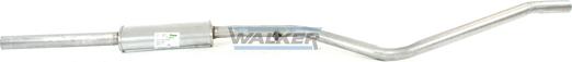 Walker 23841 - Middle Silencer autospares.lv