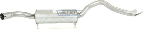 Walker 22771 - Middle Silencer autospares.lv