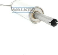 Walker 70504 - Middle Silencer autospares.lv