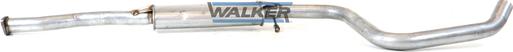 Walker 70201 - Middle Silencer autospares.lv