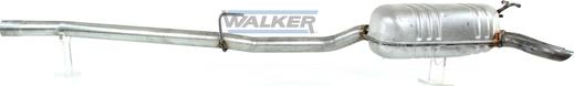 Walker 71142 - End Silencer autospares.lv