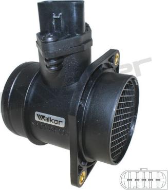 Walker Products 245-1081 - Air Mass Sensor autospares.lv