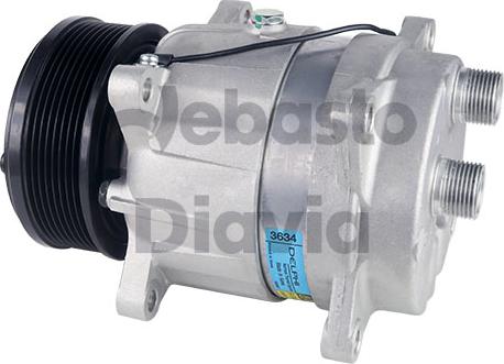 Webasto 62085015121B - Compressor, air conditioning autospares.lv