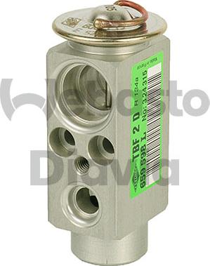 Webasto 82D0585040A - Expansion Valve, air conditioning autospares.lv